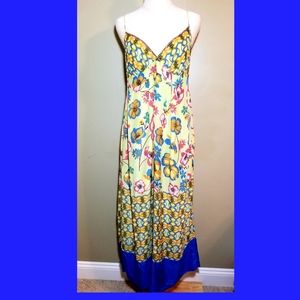 Johnny Was Floral Maxi Dress, Size Small
